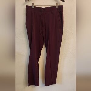 Under Armour Purple Dress Pants with Straight Leg